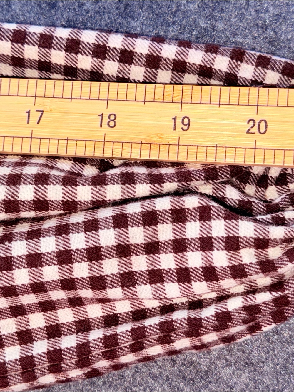 Madewell XXS Brown Gingham Crop Top Cottagecore Puff Sleeve Button Front Cotton - Picture 10 of 11